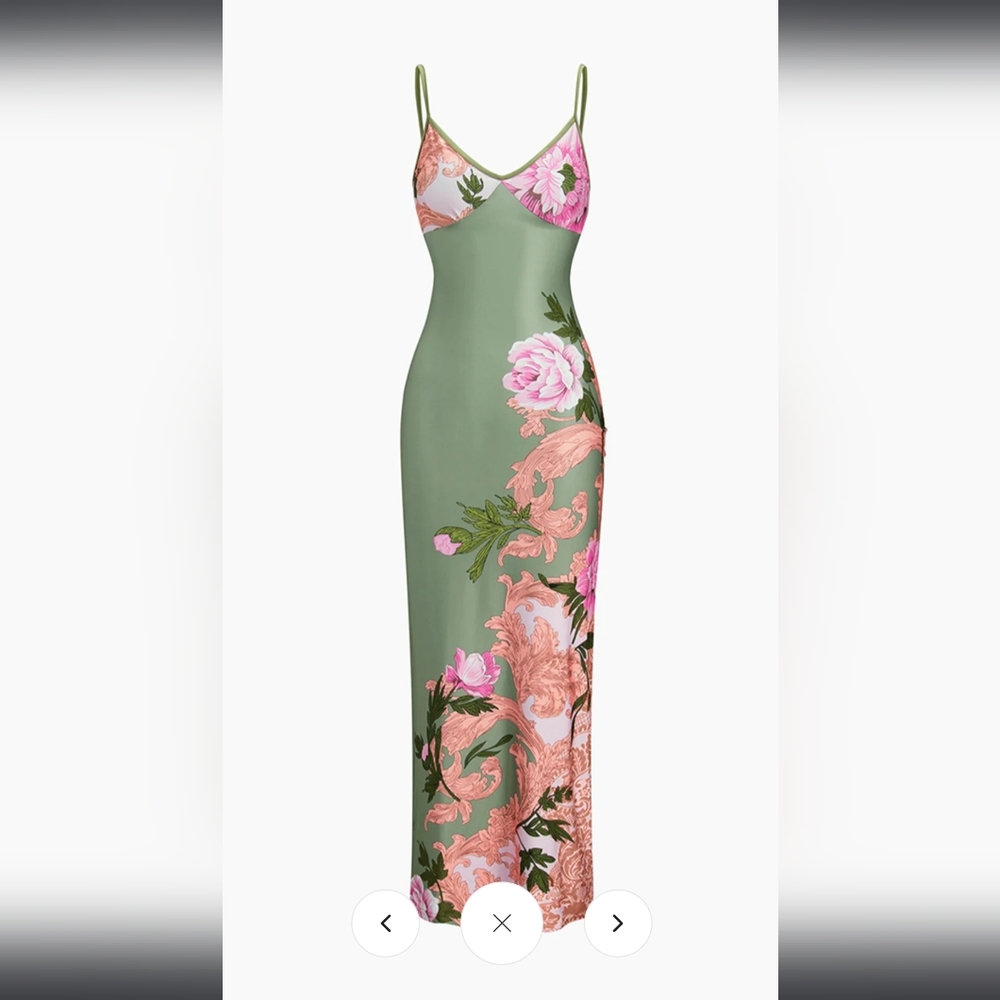Summer floral dress